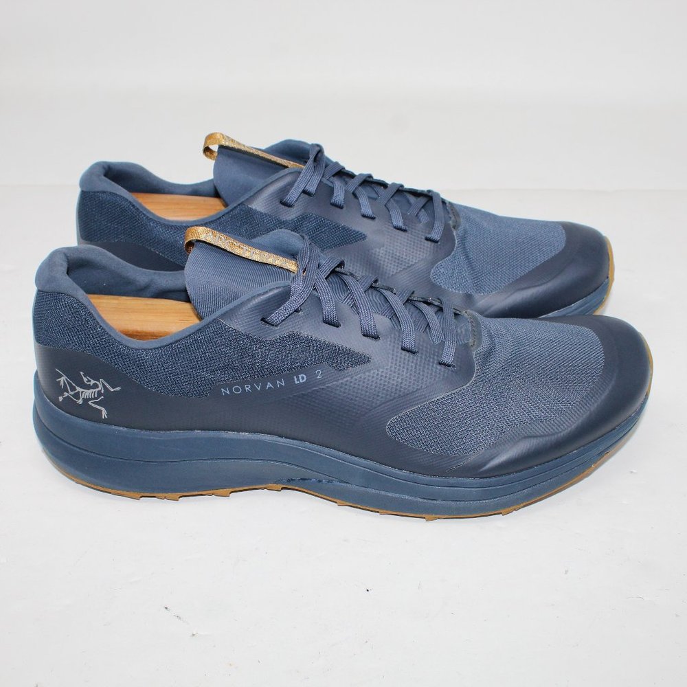 Arc'teryx Norvan LD 2 NWOT Men's 10.5 Blue Lightweight Trail Running Shoes - Picture 1 of 11
